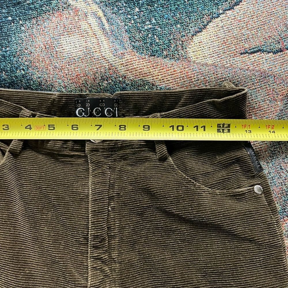Gucci Olive Straight Leg Pants - Picture 14 of 16